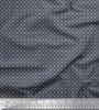 Soimoi Japan Crepe Satin Fabric Geometric Small Print Fabric by Metre 42 Inch