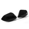 For Toyota Corolla 2019~UP Glossy black Side Door Rearview Mirror Cover Trim Cap