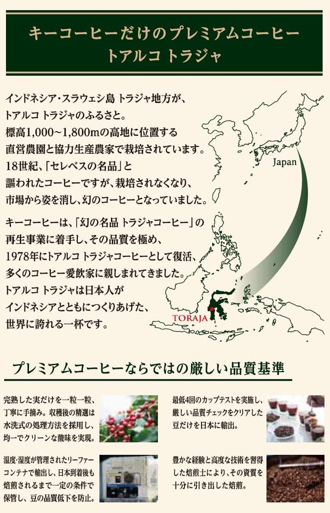 key coffee Drip-On Toaruko Toraja (8g X 5 Packs) X 5