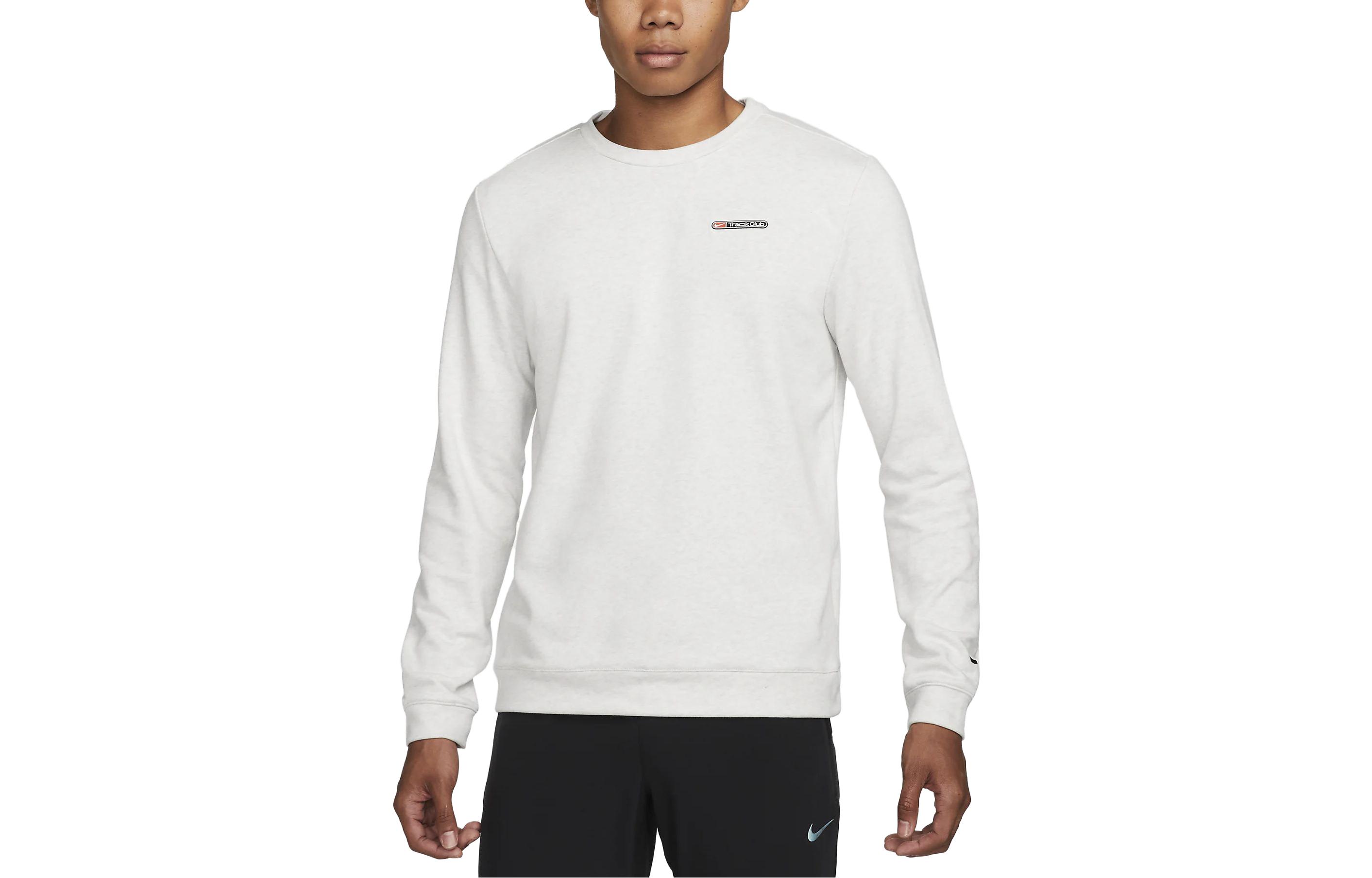Nike Sweatshirts Men s White Crew Neck Moderate Other FB5508-025 XXL