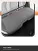 BYD Seal Aviation-Grade Suede Car Seat Cushion Set, 3-Piece Front Seat Cover
