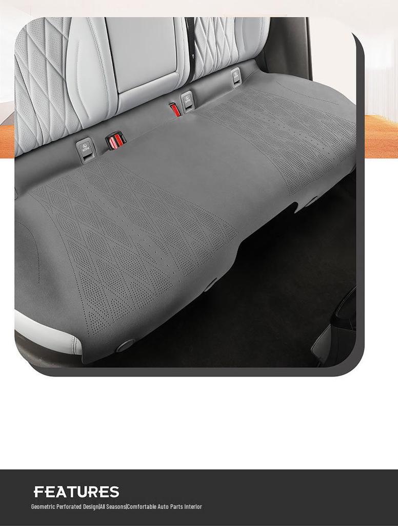 BYD Seal Aviation-Grade Suede Car Seat Cushion Set, 3-Piece Front Seat Cover