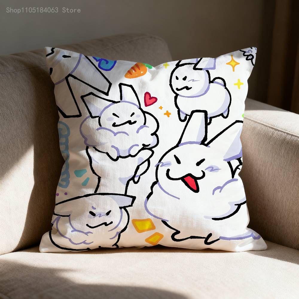 

G-Gubby Cat Pillow Case For Sofa Decor Car Office Room Printing Cushion Cover Decorations and Protector 30cmx30cm