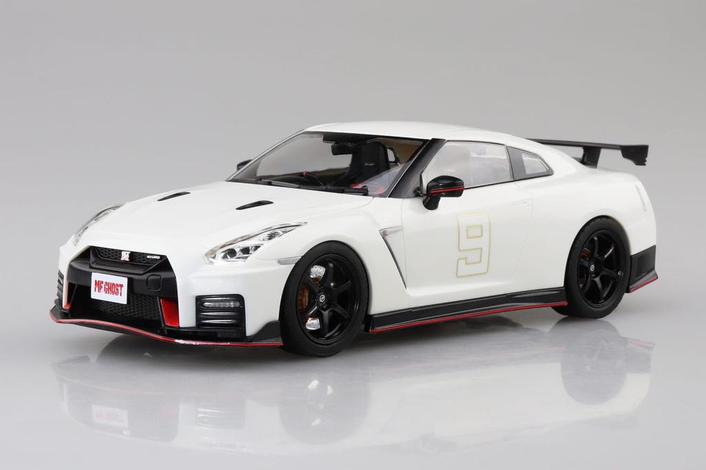 Aoshima Bunka Kyozai MF Ghost Aiba Shun R35 NISSAN NISMO Volume 1 Odawara Pikes Peak Specification Scale Plastic Model No.2 GT-R 1/24 (Car)
