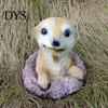 Patio Ornament Resin Garden Decoration Realistic Animal Statue Weather-resistant Decor Accessory for Lawn Balcony