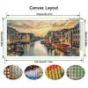Water City Scenery Large Size Diamond Painting Diy Full Square Round Drill Rhinestone Embroidery Landscape Mosaic Cross Stitch Kits