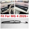 Central Control Dashboard trument Panel Screen Frame Cover Trim ABS Carbon Fiber Accessories Interior For MG 4 2026 2027
