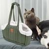 Thickened Cat Carrier Handbags Open Style Pet Shoulder Bag Pet Go-out Bag  for Travel