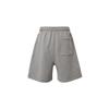 Jordan Solid Color Logo Embroidered Fleece Shorts Men Bottoms Grey DQ7470-091