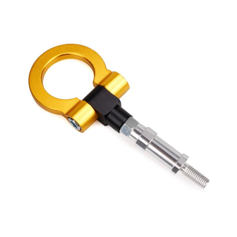 RASTP-Racing Car Billet Aluminum Screw-On Front Auto Tow HooK Ring Kit for Honda FIT 2004 RS-TH008-3