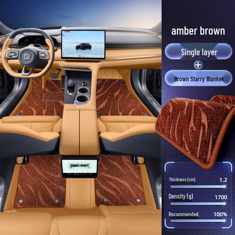 Full-Coverage Floor Mats for JiKrypton 001, Model 2026 - Interior & Trunk Modification Kit