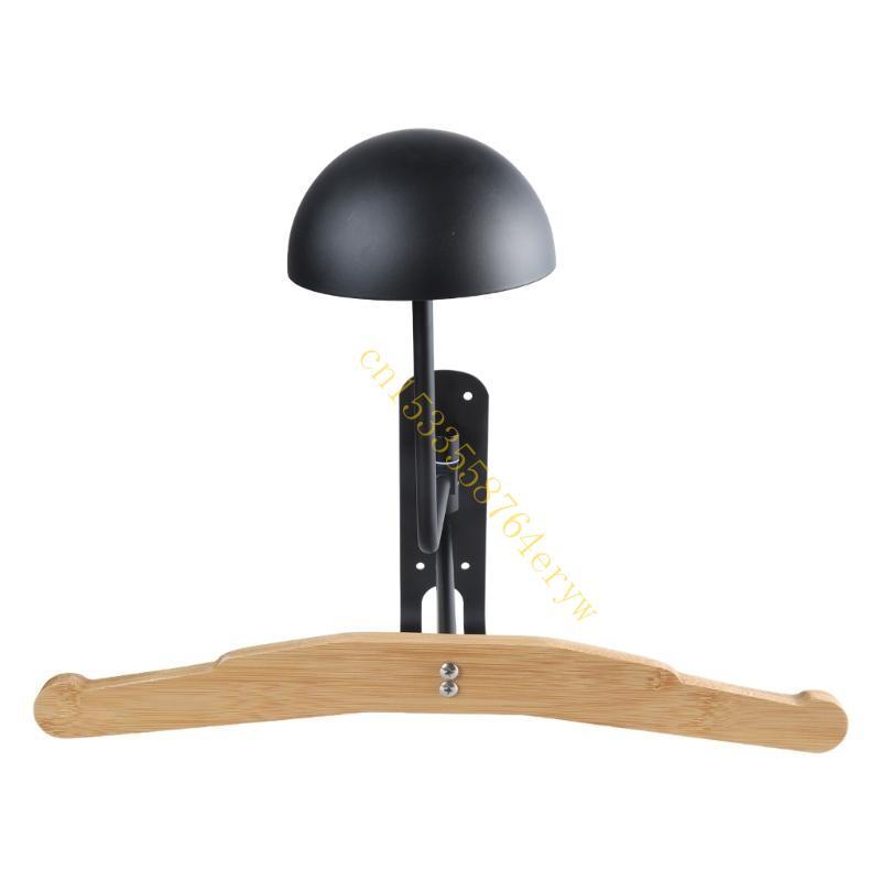 

Держатель Вешалка Стойка для Хранения Шлемов Настенный Крючок для Одежды Шляпы Стойка для Демонстрации 91AE