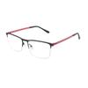 Sven Half-Frame Business Men'S Myopia Glasses Square Frame Versatile Casual Metal Glasses Frame Small Frame