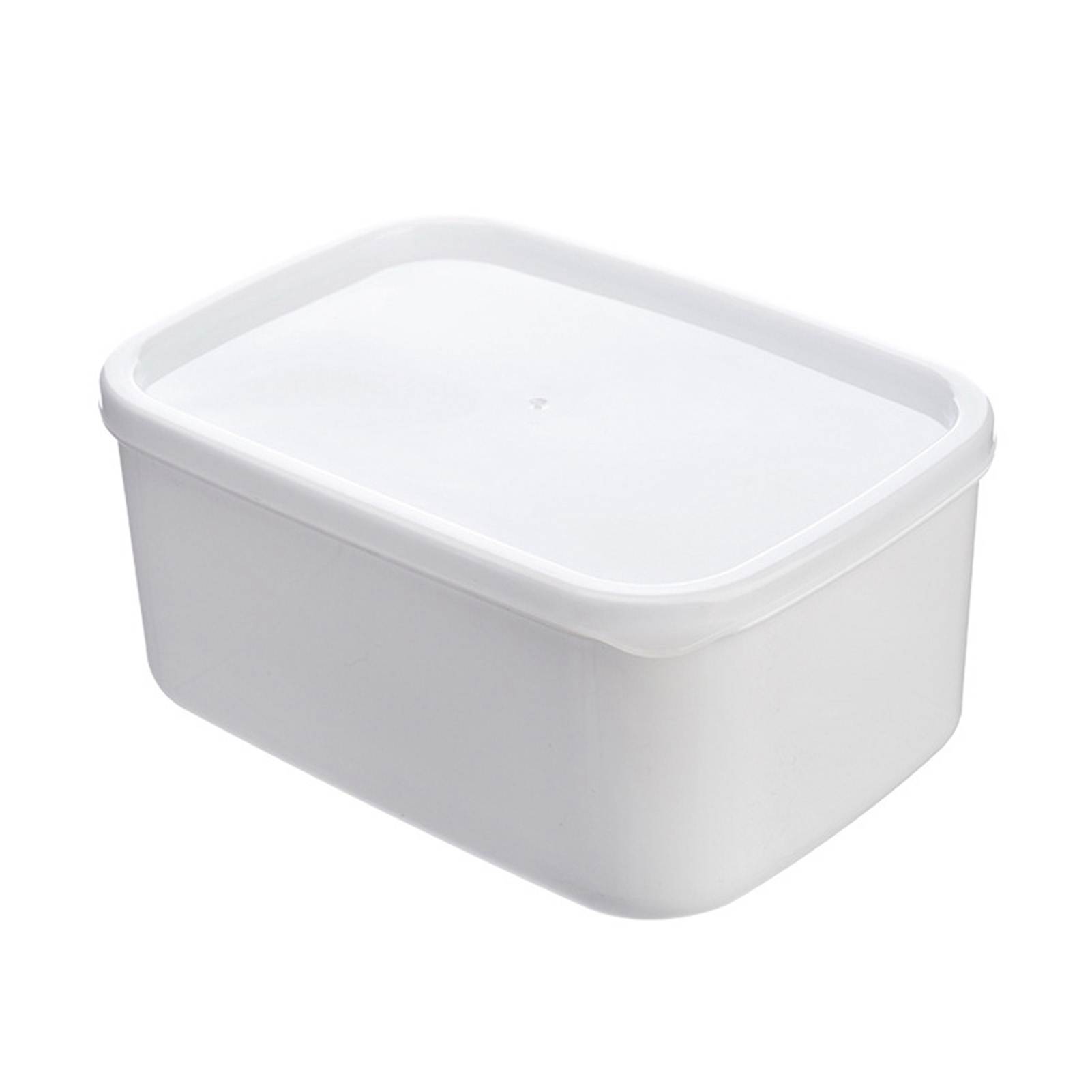 

Microwave Safe Food Box Fridge Storage Box Microwave Safe 1400ml Airtight Portable Plastic Box for Home Picnic слоновая кость