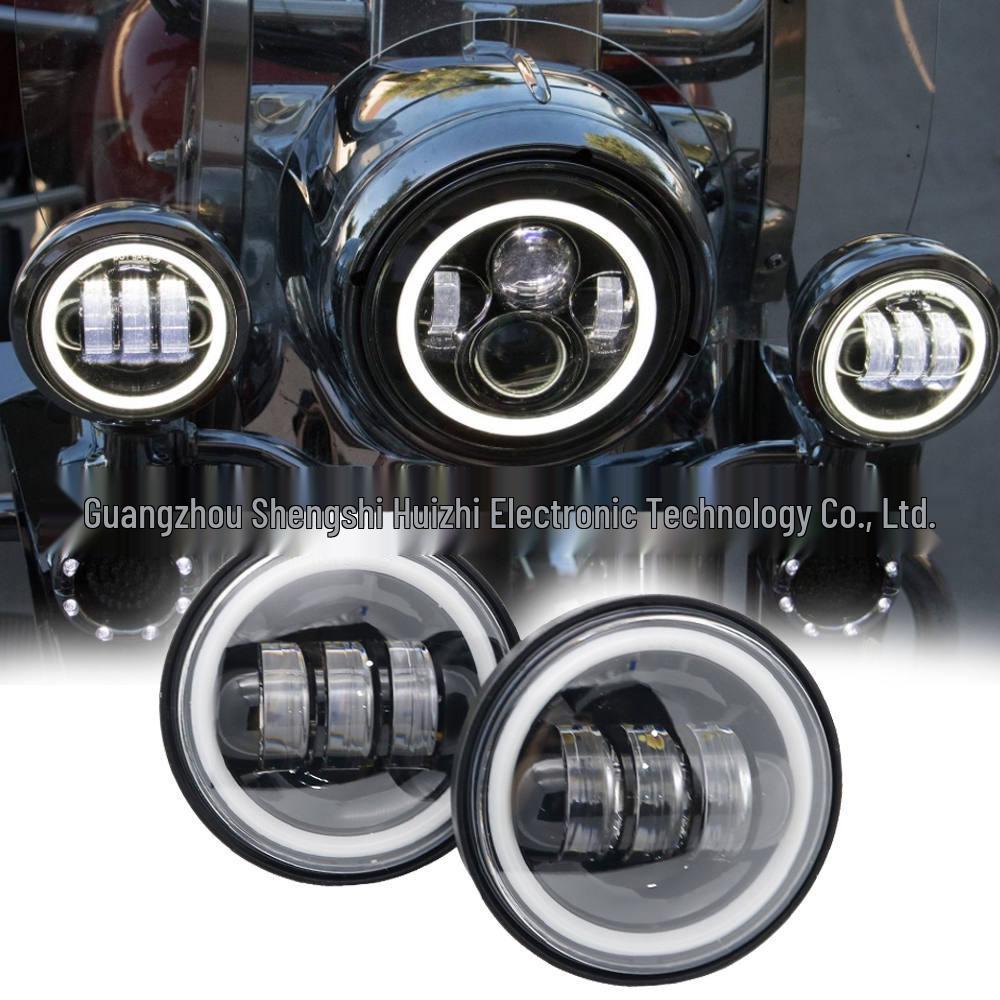 4.5" 30W Fog & Turn Signal Light for Harley Motorcycles