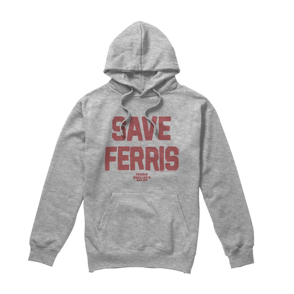 Ferris Bueller´s Day Off Mens Save Ferris Hoodie