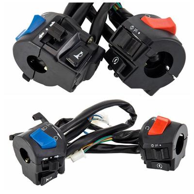 7/8'' Universal Handlebar Motorcycle Horn ON-OFF Turn Signal Headlight Switch