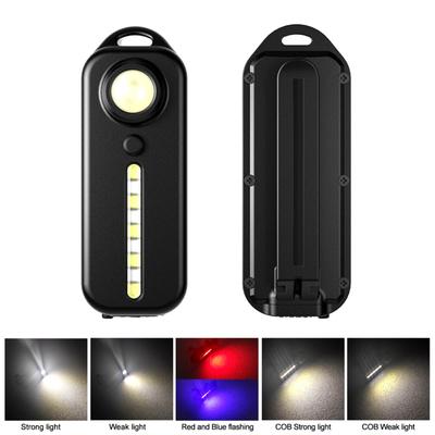 Luz de Advertencia de Seguridad con Pinza Portátil Recargable Luz de Hombro Equipo para Montar en Bicicleta de Montaña