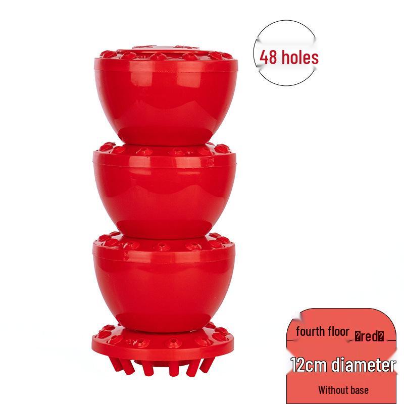 Multifunctional Display Stand for Candied Hawthorn, Cotton Candy & Potato Tower with Plastic Stick Holder