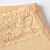 Ladies Spring and Autumn Lace Pure Cotton Period Side Leakage Prevention Mid Waist Triangle Briefs