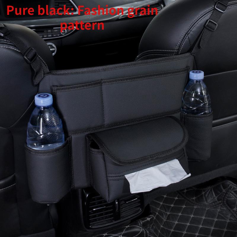 Car Seat Middle Hanger Storage Bag Luxury Auto Handbag Holder Between Seats Tissue Pockets Storage and Organization Bag