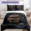 Haaland Personalized Name Bed Sheet Set Suitable for Study Room Soft Bedding Custom Room Decor Birthday/Christmas GiftSpiritual Gift