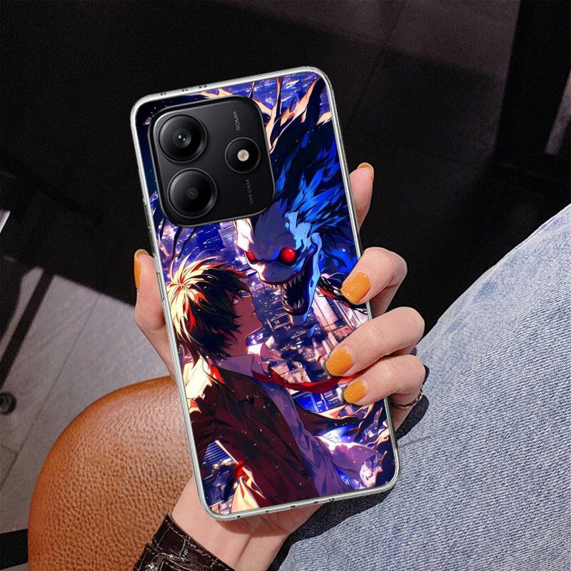 N-Note D-Death Anime Ryuk Phone Case For Xiaomi Redmi Note 15 14 13 12S 12 11 Pro Plus 14S 11S 11E 10 10S 11T 5G Personalized Co