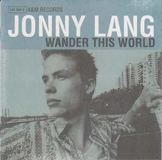 

CD JONNY LANG - Wander This World 5409892 A&M 1998 Europe Rock Used