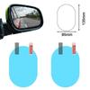 2PCS Anti-Glare Rainproof Car Sticker Anti-Light Car Mirror Protective Film Clear Protective Film Rain Shield Car Exterior Parts