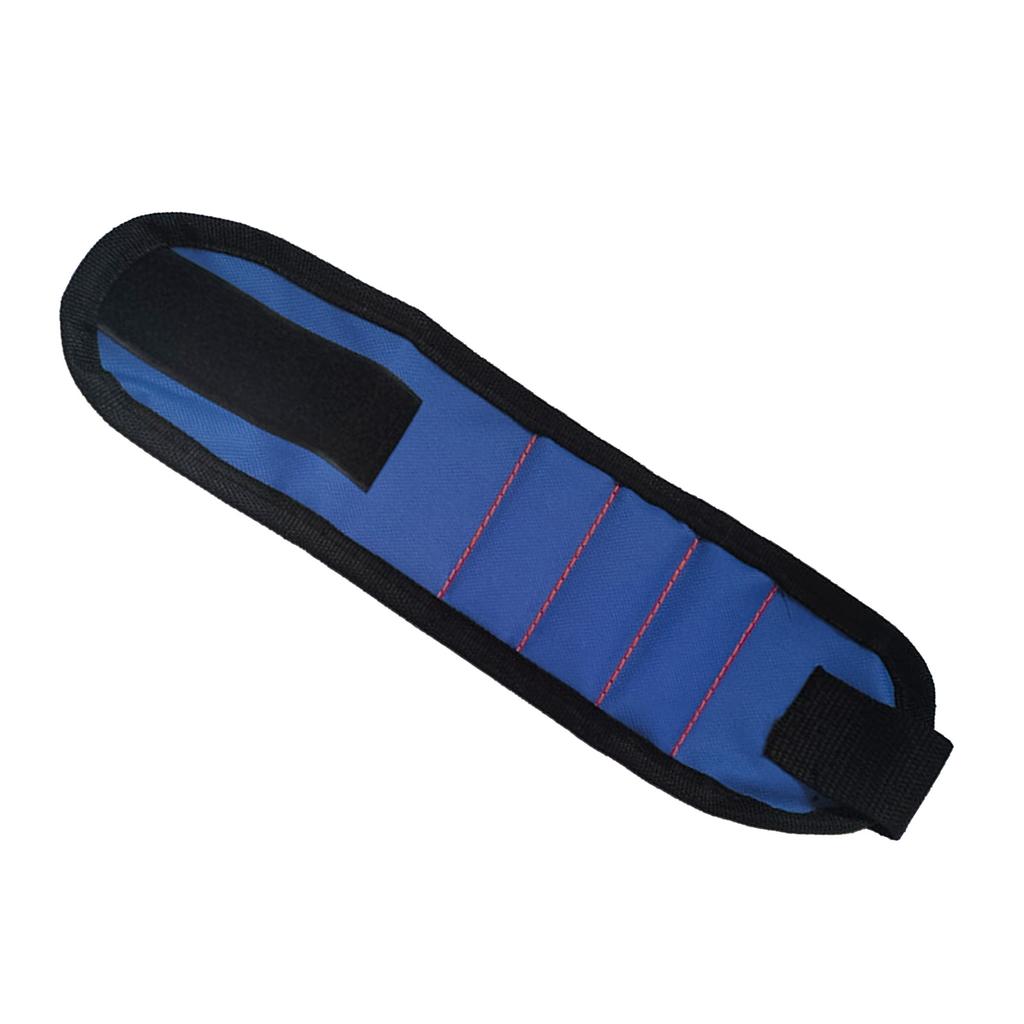 Wrist Tool Holder 3 Rows Magnetic Suction Wristband   for Holding Screws Nails Fasteners
