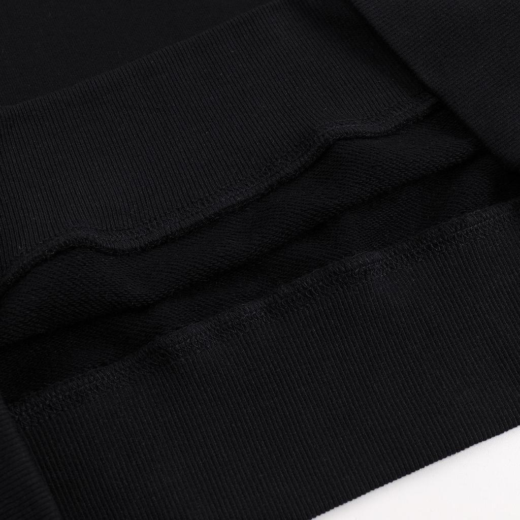 215 AMI 2025 Autumn and Winter New High-quality Cotton Round Neck Hoodie Men Pullover