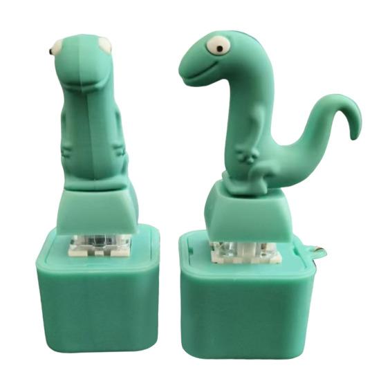 Lizard Button Keychain Fidget Toy with Sound LED Lights Stress Anxiety Relief Frog Keyboard