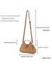 Women's Trendy Paper Rope Woven Crossbody Bag