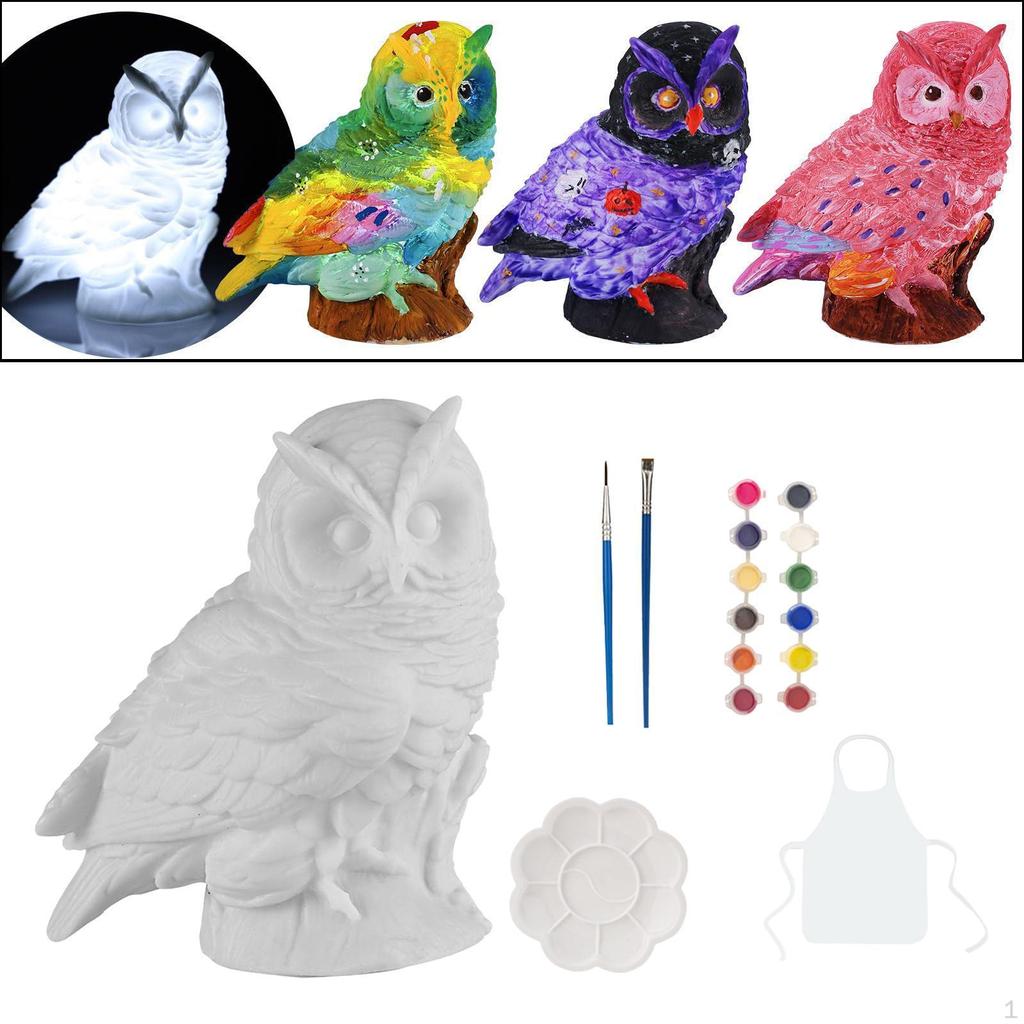 Tier-Kunst-Set zum Bemalen von Figuren, DIY-Set, Alter 3 bis 8