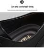 Men's Formal Brogue Leather Shoes - British Style, Large Size, Casual