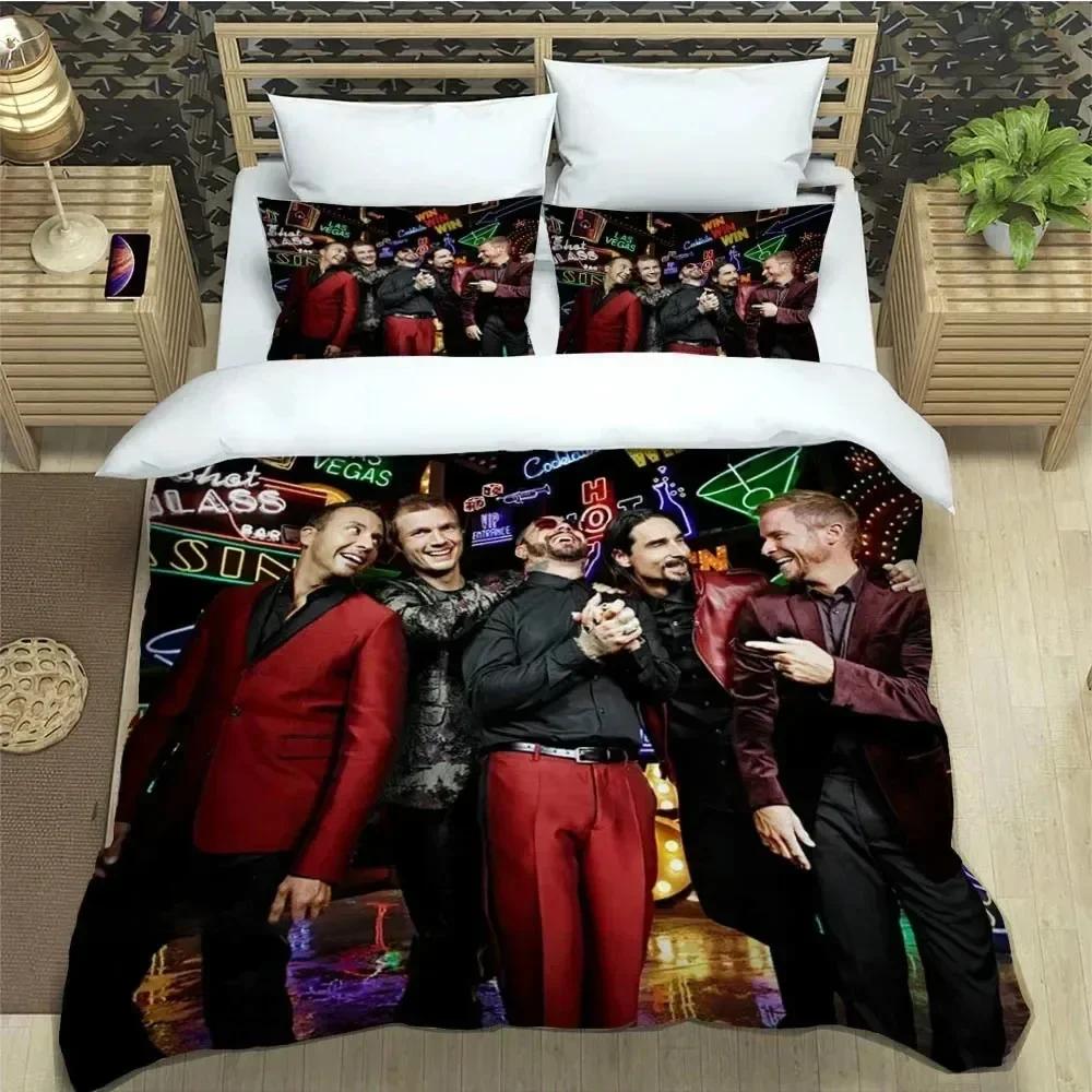 BSB Band Backstreet Boys Bettwäschesets Exquisites Bettzubehör Set Bettbezug Bettdecke Set Bettwäscheset Luxus Geburtstagsgeschenk