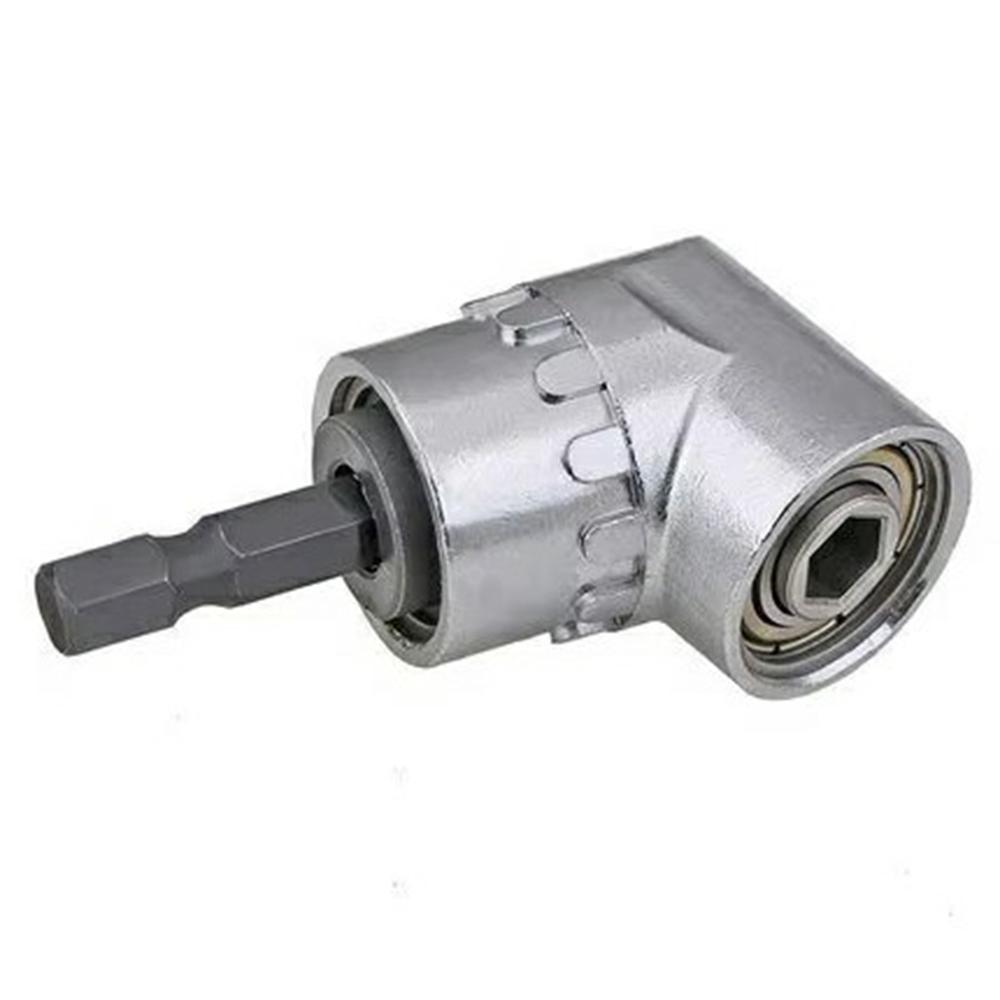 105 Degree Angled Drill Attachment Extension Power Drill Screwdriver Socket Adapter Bit Holder