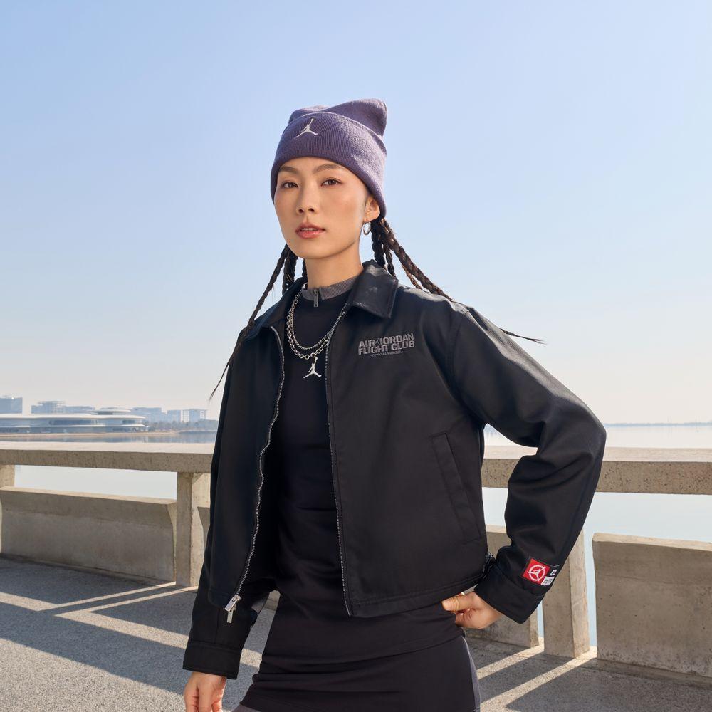 Jordan Flt Jackets Women s Black Lapel Moderate Other XS