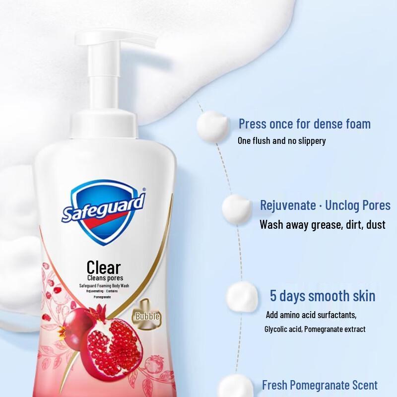 Safeguard Foaming Body Wash