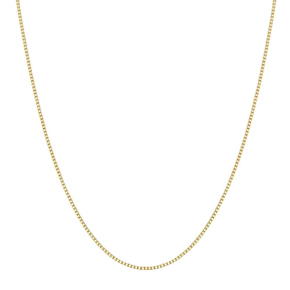 Ania Haie Gold Box Chain 925 Silver Necklace N068-02G
