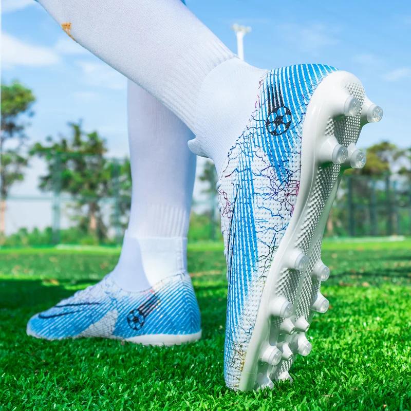 Scarpe da Calcio Uomo Società Sportive Sneaker Scarpe Campo Casual TF/FG Originali Scarpe da Calcio Resistenti Ragazzo Stivali da Calcio per Comodo