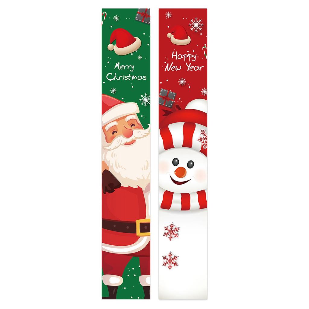 Weihnachts-Türdekoration Frohe Weihnachten Banner Dekor für Zuhause 2025 Hängender Weihnachtsschmuck Navidad Frohes Neues Jahr 2025 Geschenk