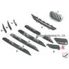 BMW X3 F25 Front Bumper Air Intake Grilles & Fog Light Bezels (Left & Right)