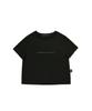 C WEAR BY THE GENIUS C Wear Crop T-Shirt Black