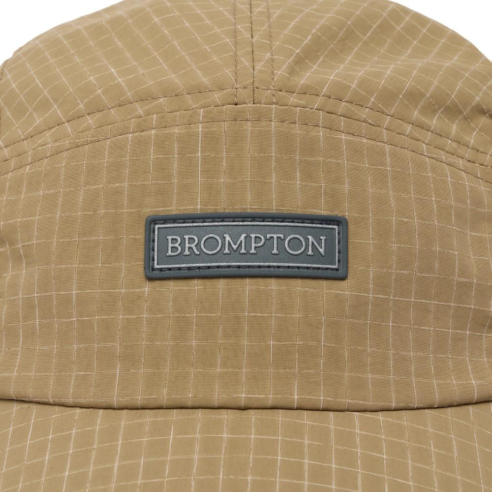 BROMPTON LONDON Slub Check Camp Cap - D/Beige (P255Aha103)