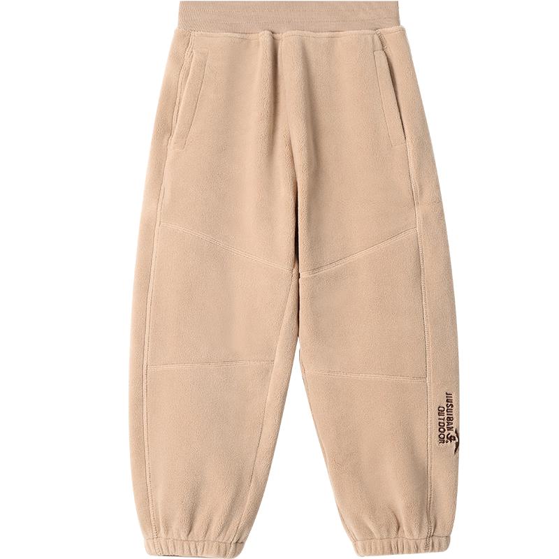 Kids  Anti-Static Fleece Lined Warm Home Pants 170