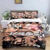 3PCS Europe Star Group K-k4os Bedding Set Single Twin Full King Size Musical Genius Bed Linen Adults Teens Bedroom Gift
