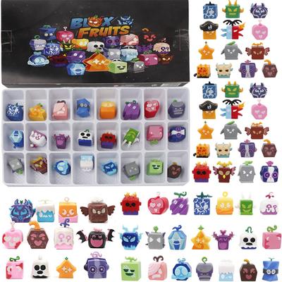 New Model Blox Fruit Figures Set Toy Blox Fruit Figurine Fruit Blox Fruit Kitsune Pvc Toy Figure Ornaments Decor