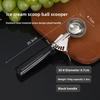 Stainless Steel Fruit Ice Cream Scoop Spoon Practical with Plastic Handle Kitchen Tool Hot Ice Cream Scoop Ice Cream Spoon