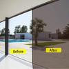 1/2 Meter One Way Mirror Window Film Vinyl Self-adhesive Reflective Solar Film Window Tint for Home Sliver Glass Sticker